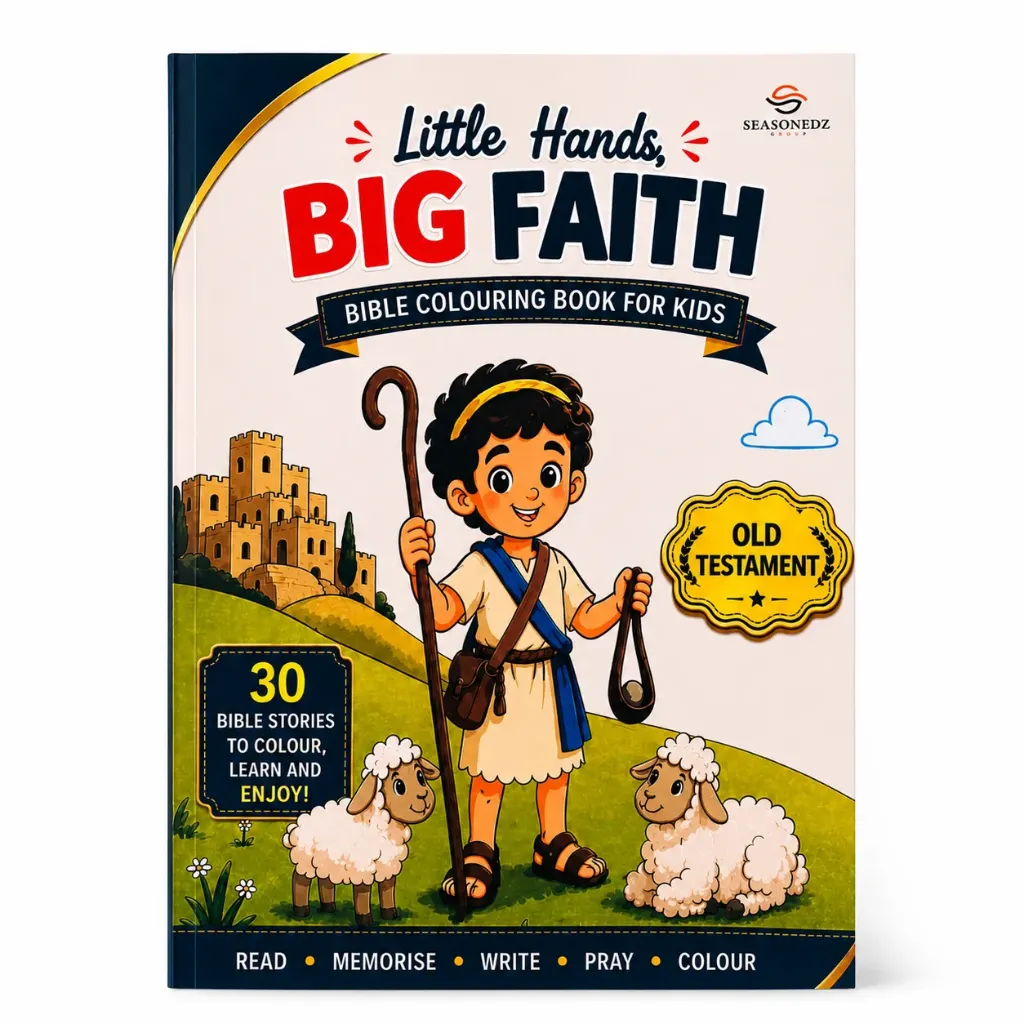 [LHBF-OT-001] Little Hands, Big Faith Bible Colouring Book for Kids (Old Testament)