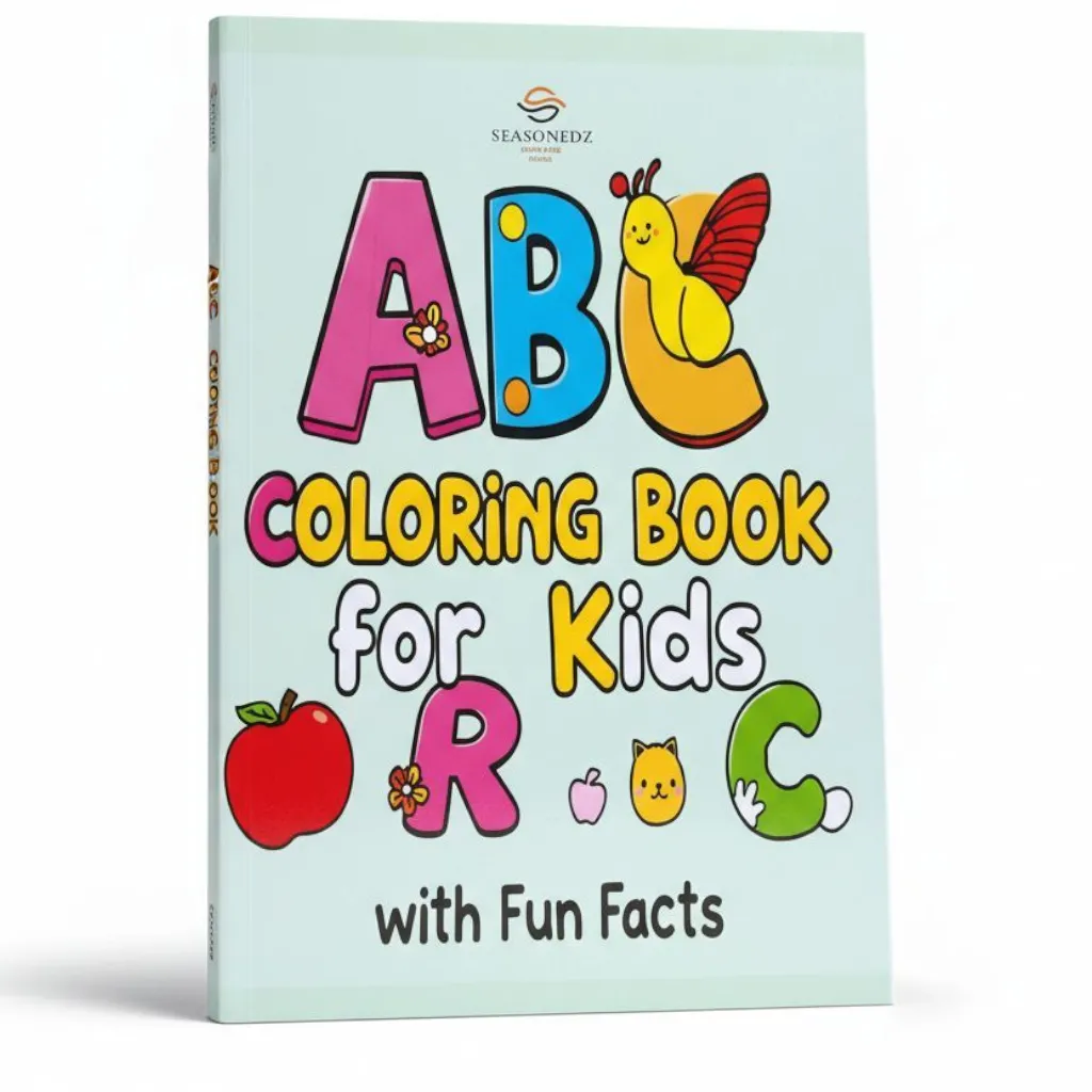 [SEAS-ABC-001] ABC Colouring Book for Kids With Fun Facts