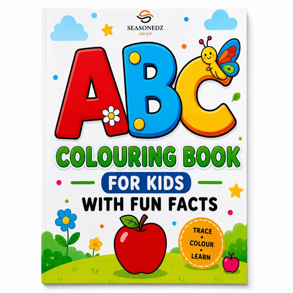 [SEAS-ABC-001] ABC Colouring Book for Kids With Fun Facts