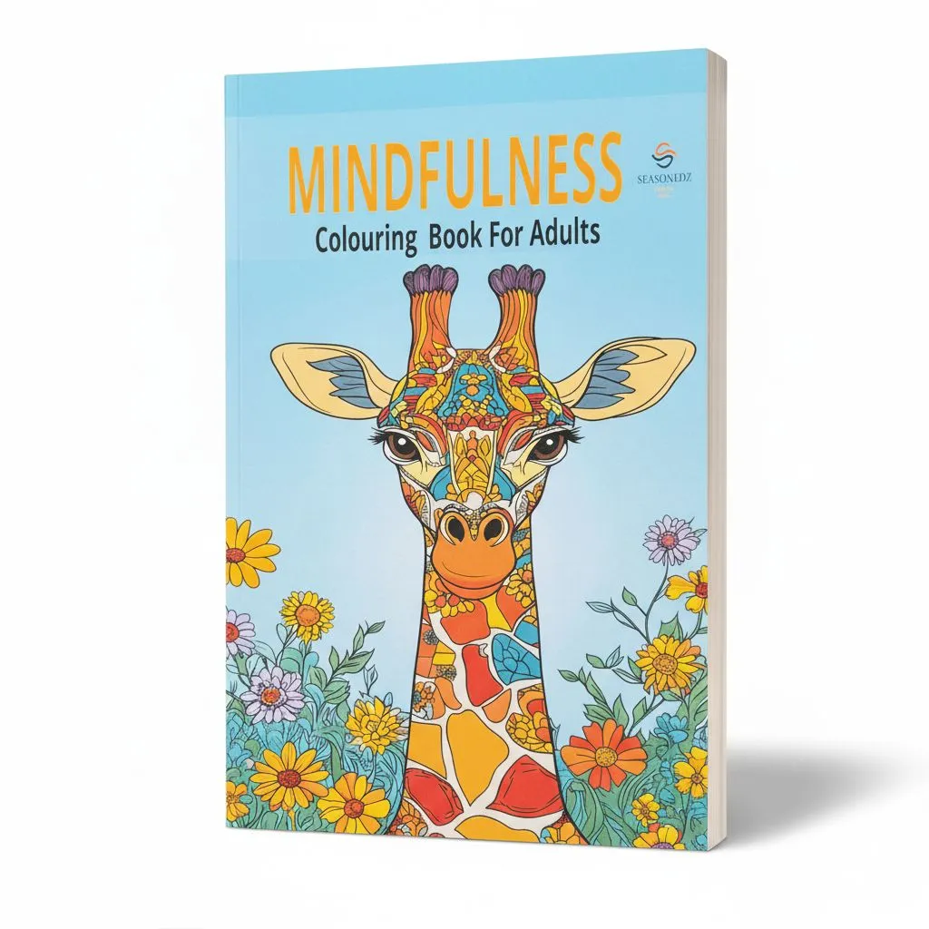 [MCB-001] Mindfulness Colouring Book for ADULTS